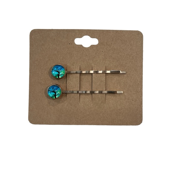 NEW Tree of Life at Sunrise Design Bobby-pin Set - Picture 2 of 2